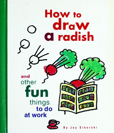 How to draw a radish